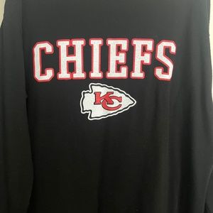 Kansas City Chiefs womens long sleeve top, size large